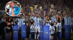 La historia que conmovió a todo un país en los festejos de la Selección: "Me dieron un último día con mi mejor amigo"