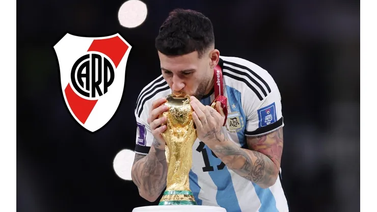 Otamendi recibió un regalo de River y habló sobre su futuro