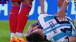 Lionel Messi, envuelto en un gran dolor.