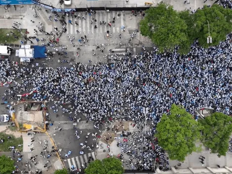 El palito de River a Boca en medio de los festejos de Argentina campeón del mundo