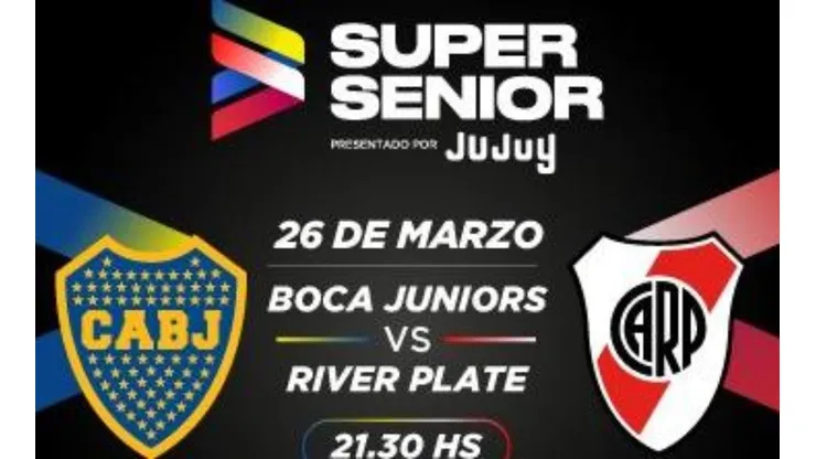 Boca y River se miden en el Súper Senior.