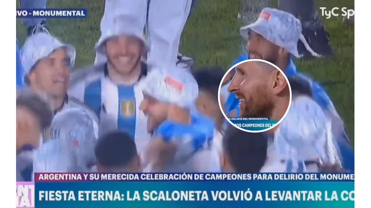 VIDEO | Los jugadores de la Selección cantaron contra Francia y así reaccionó Messi