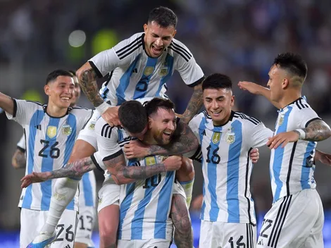 La Selección Argentina venció a River en un partido amistoso