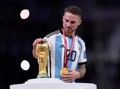 Nuevas pistas sobre el futuro de Alexis MacAllister: "No tiene nada que ver la plata"