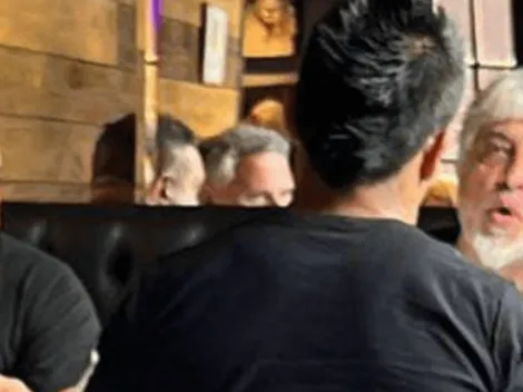 Aparecen fotos de una reunión entre Ibarra y Rafael Di Zeo, jefe de la barra de Boca