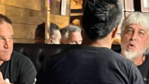 Aparecen fotos de una reunión entre Ibarra y Rafael Di Zeo, jefe de la barra de Boca