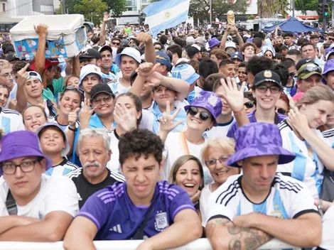 Abrieron las puertas del Monumental: seguí EN VIVO la fiesta de los campeones del mundo