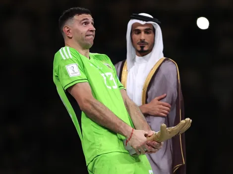 Dibu Martínez reveló qué jugador de la Selección le dijo que haga su festejo polémico tras ganar el Mundial