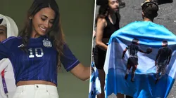 Hinchas de la Selección se encontraron a Antonela Roccuzzo en un baño ¡y tienen pruebas!