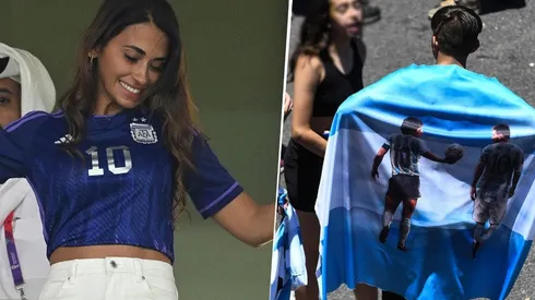 Hinchas de la Selección se encontraron a Antonela Roccuzzo en un baño ¡y tienen pruebas!