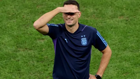 Lionel Scaloni, entrenador de la Albiceleste.