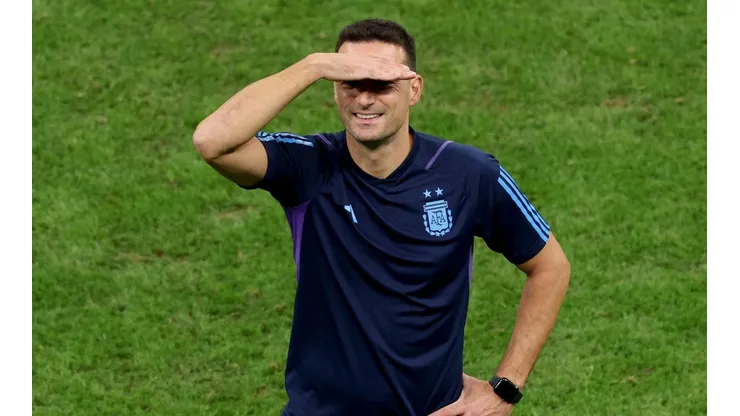 Lionel Scaloni, entrenador de la Albiceleste.