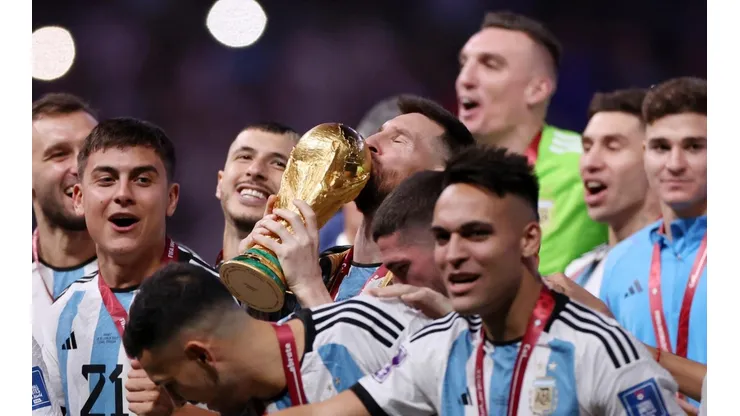 Argentina pondrá primera en los festejos de la conquista mundialista.