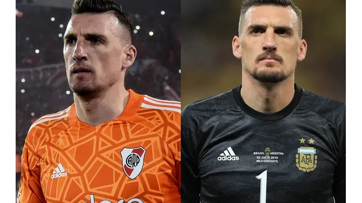 ¿Para quién ataja Armani? La posible solución al debate sobre el partido entre la Selección y River