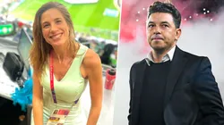 La primera foto entre Gallardo y Alina Moine: "Las pruebas del romance"