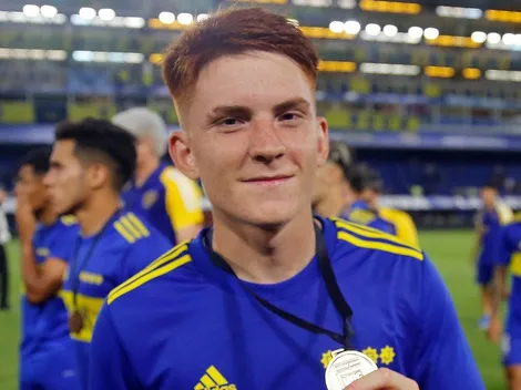 "Golazo": Barco sorprendió a todos en la práctica de Boca