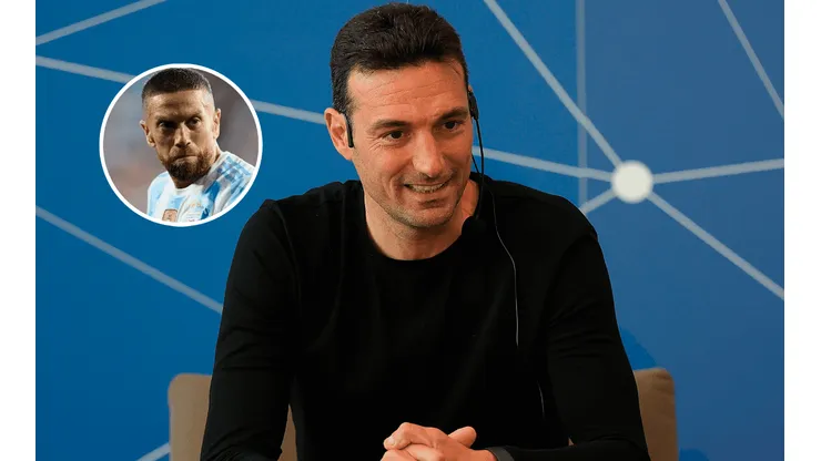 La contundente respuesta de Scaloni sobre la ausencia del Papu Gómez en la Selección