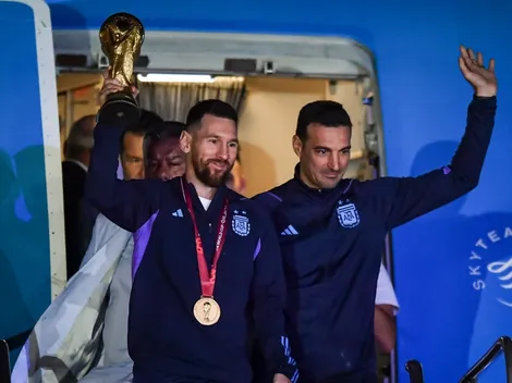Sin vueltas: la frase de Scaloni sobre si Messi jugará el próximo Mundial