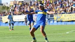 Estefanía Palomar, autora del gol de Boca
