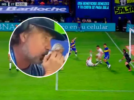 VIDEO | "Marcan para la m...": el enfurecido relato de Mollo en la derrota de Boca