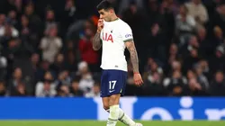 Cristian Romero dio la cara por sus compañeros.