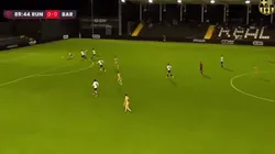 Llegó el primer gol de Pocho Román en el Barcelona B