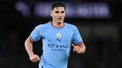 Una participación por partido: los temibles números de Julián Álvarez jugando como titular en Manchester City