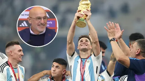 La desopilante justificación del entrenador de España por su voto a Julián Álvarez en los premios The Best