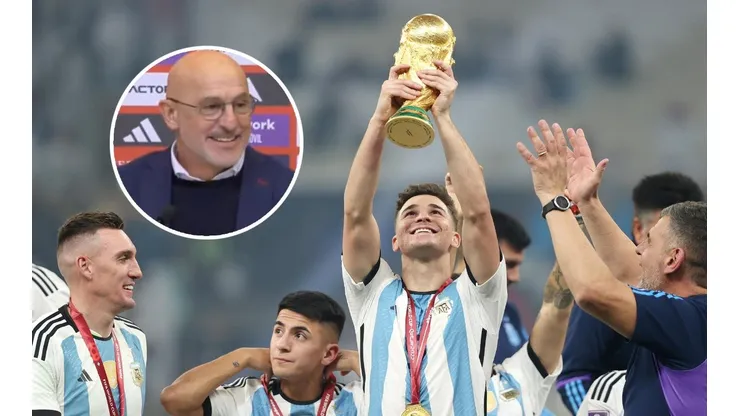 La desopilante justificación del entrenador de España por su voto a Julián Álvarez en los premios The Best