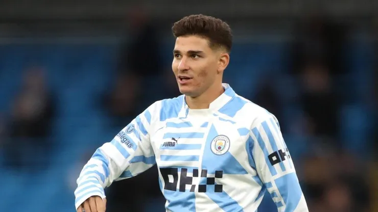 El anuncio oficial del Manchester City sobre Julián Álvarez