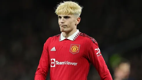 Alejandro Garnacho es una de las promesas del Manchester United.