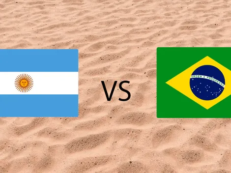 Argentina vs Brasil en VIVO por la Copa América de Fútbol Playa 2023: minuto a minuto del partido,dónde verlo, formaciones y árbitro
