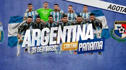 Entradas agotadas para Argentina vs. Panamá: los hinchas hicieron volar los tickets en 2 horas