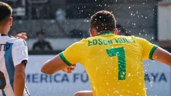 Argentina no pudo hacer nada frente a Brasil.