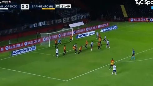 El extraordinario tacazo de Rafael Pérez.