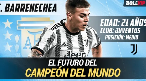 El argentino que fue comparado con Pogba y pide pista en Juventus: quién es Enzo Barrenechea