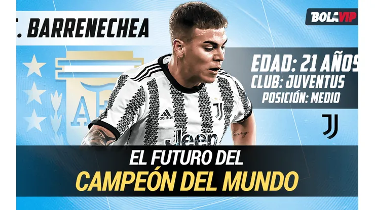 El argentino que fue comparado con Pogba y pide pista en Juventus: quién es Enzo Barrenechea