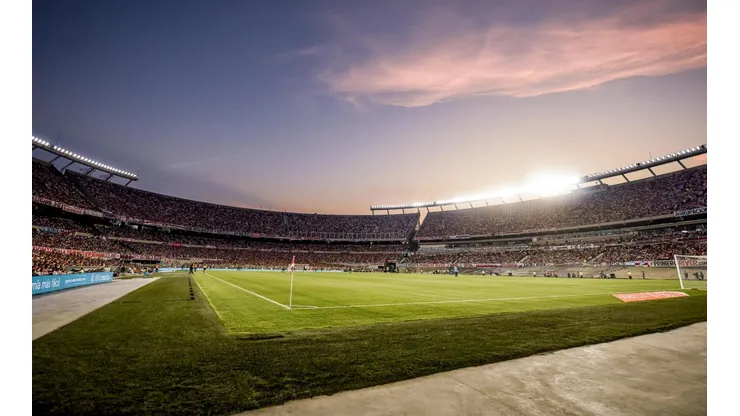 Federico Andrada solamente marcó un gol en la Primera de River.