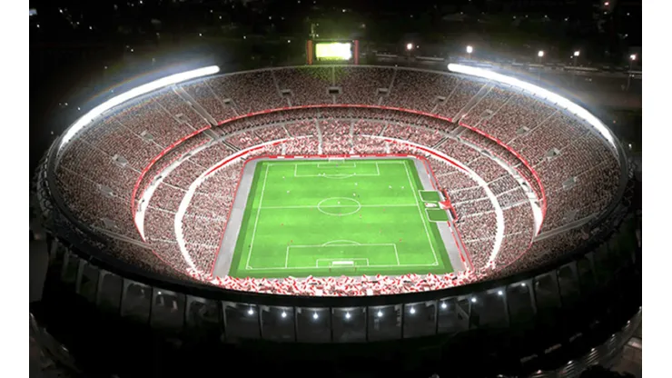 ¿Cuántas personas entran en el Estadio Monumental?