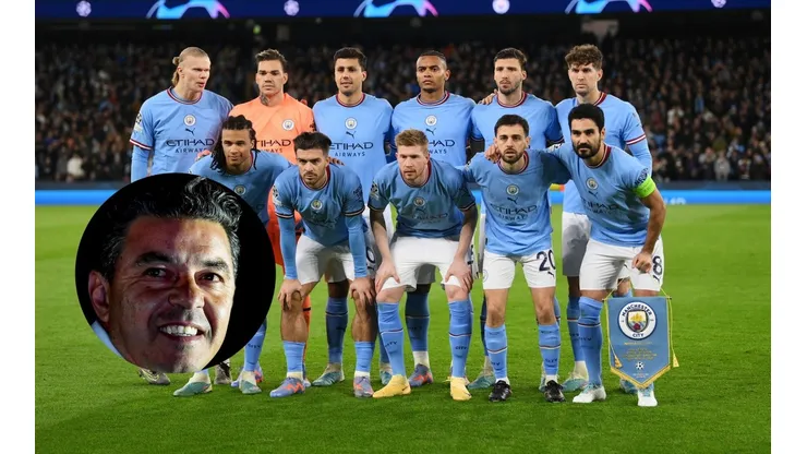 Una visita de lujo: Gallardo estuvo en la goleada del City tras recibir una invitación muy especial