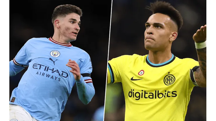 Grandes noticias para Julián Álvarez, Lautaro Martínez y Máximo Perrone.