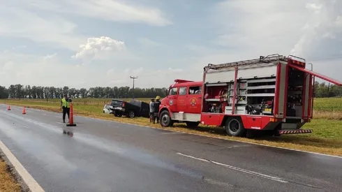 El accidente se produjo en la ruta 5.