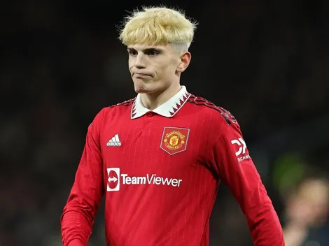 Nos duele a todos: el triste posteo de Garnacho para la Selección Argentina