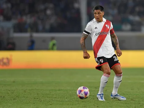El elogio de Enzo Pérez para un jugador de River que era cuestionado: "Cambió la cabeza"