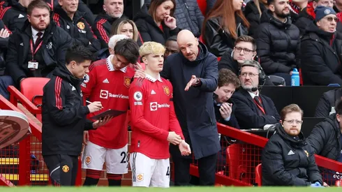 Estamos destruidos: el mensaje del hermano de Garnacho tras su lesión en el Manchester United