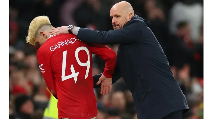La contundente frase de Ten Hag sobre la lesión de Garnacho