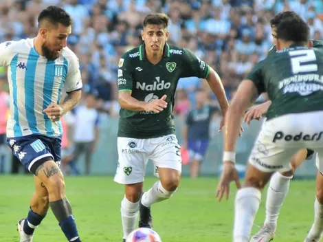 Por un golazo de Rojas, Racing se recuperó contra Sarmiento