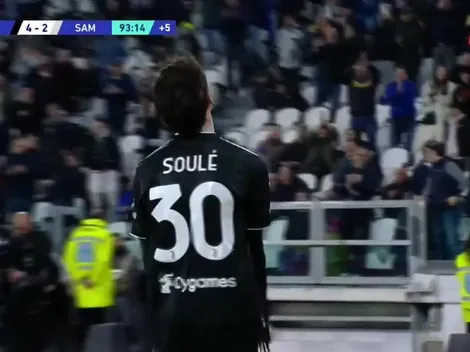 VIDEO | Momento emotivo: Soulé marcó su primer gol en Juventus