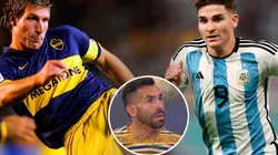 "Nos pasaba con Palermo": la curiosa comparación de Tevez entre Julián Álvarez y el ídolo de Boca