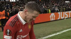 No llores, Bobo: Weghorst metió un gol para el United y se emocionó